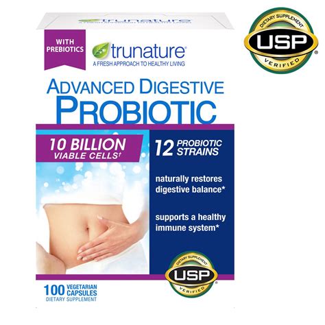 Costco probiotics - Nature's Bounty Ultra Strength Probiotic 10, 70 Capsules. (1896) Compare Product. $19.99. trunature Advanced Digestive Probiotic, 100 Capsules. (4372) Compare Product. $22.99. trunature Women's Daily Probiotic, 90 Vegetarian Capsules. 